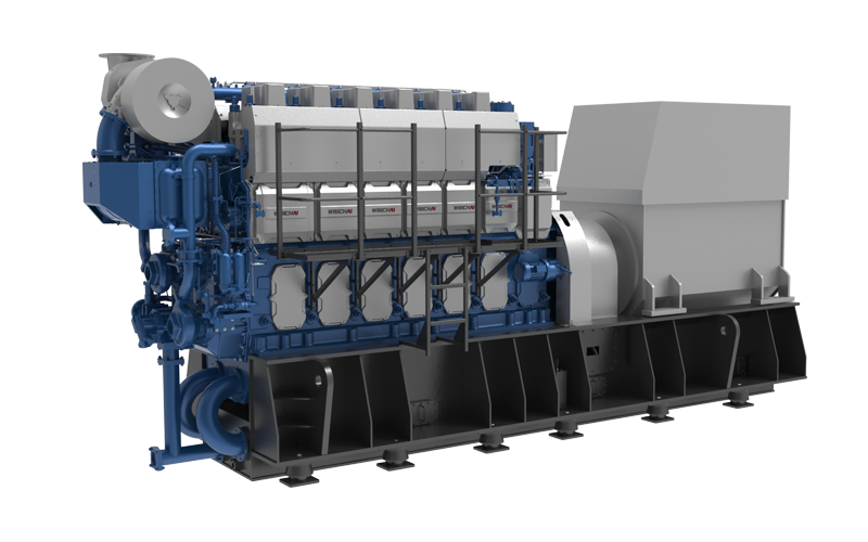 Groupe électrogène standard pour applications terrestres, 1500 kVA - 2000 kVA
