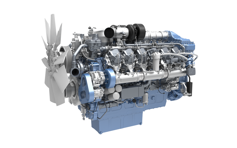 Moteur pour camion minier rigide 12M33