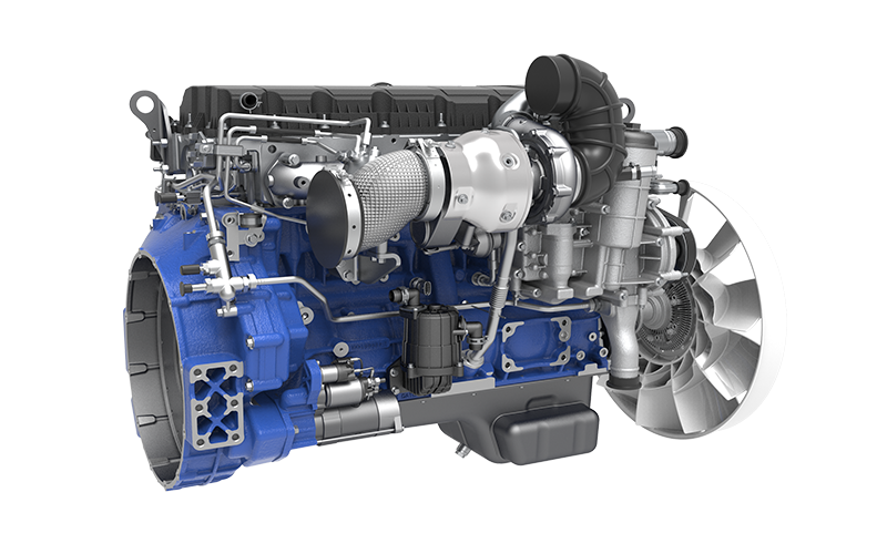 Moteur pour camion benne WP7H