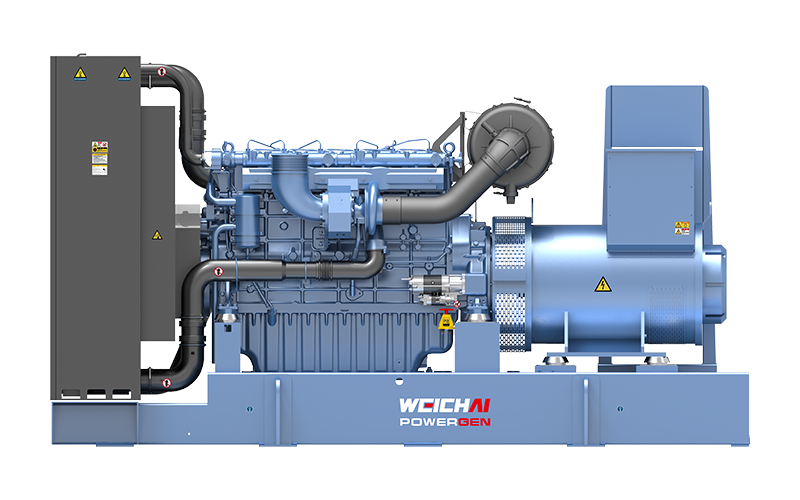Groupes électrogènes standards pour applications terrestres, série 625 kVA-825 kVA